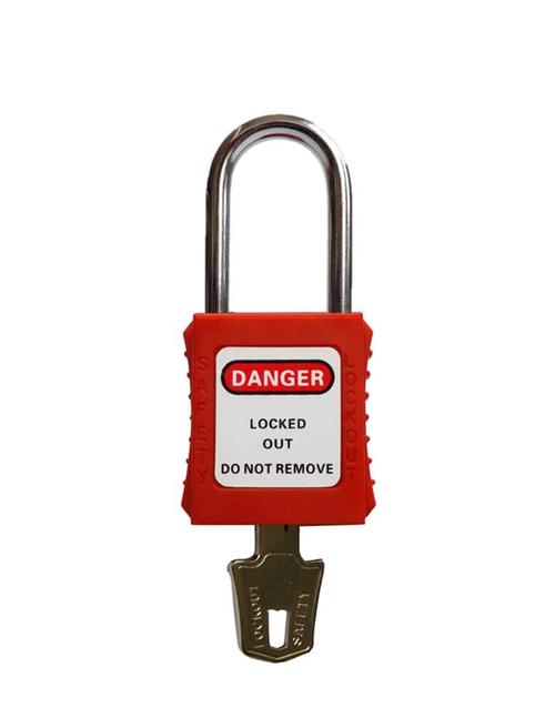 五金/冶金/钢铁 五金锁具 挂锁 供应工程塑料安全挂锁p11产品价格